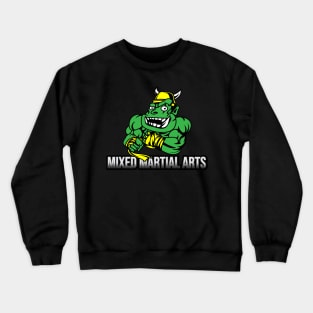 MMA FIGHTER ORC OGRE DESIGN Crewneck Sweatshirt